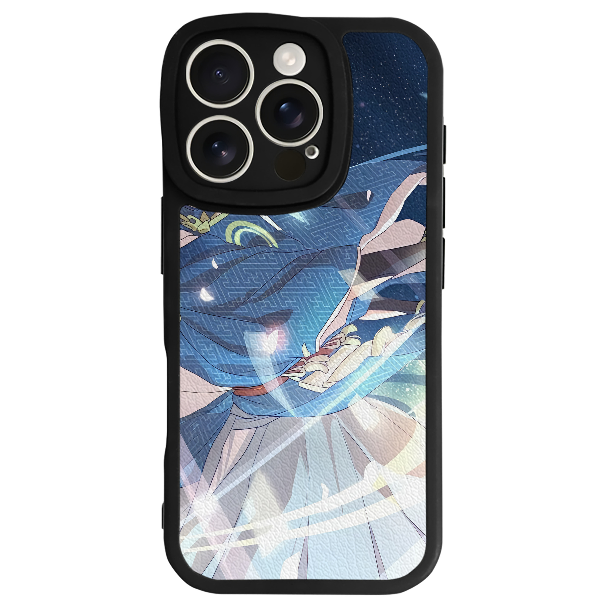 （画像用） 刀剣乱舞 Touken Ranbu 【iPhone 16シリーズ対応】シリコンスマホケース（レザー調） 材質：シリコン